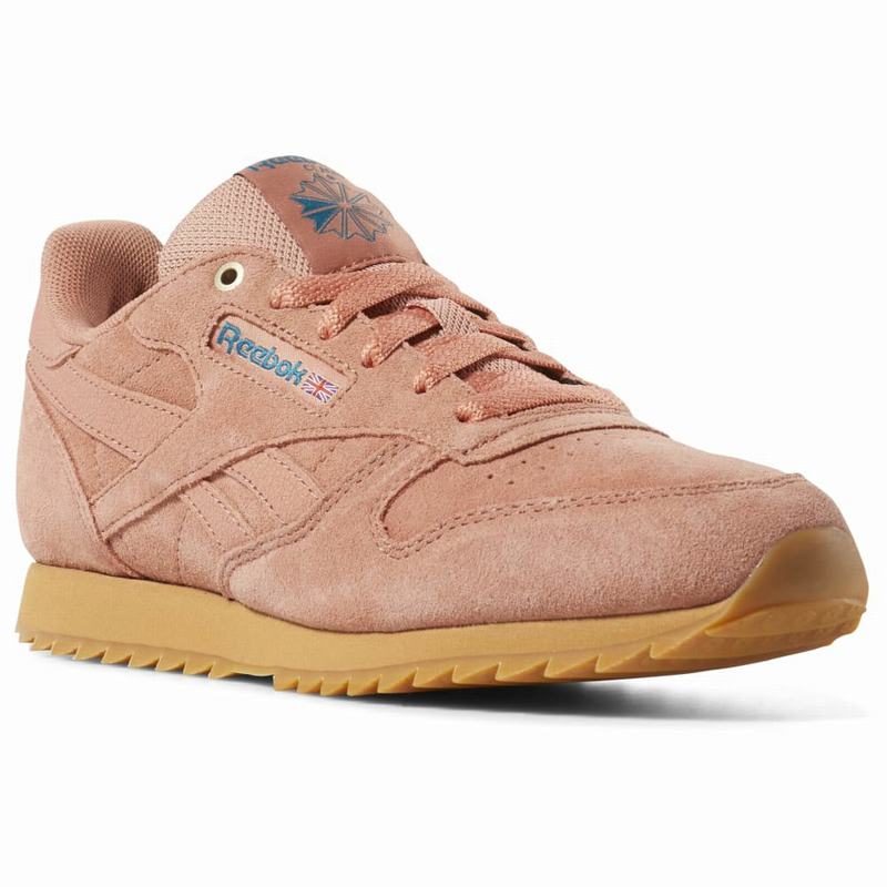 Tenisi Reebok Classic Leather Ripple Fete Cais Romania QV6054MU